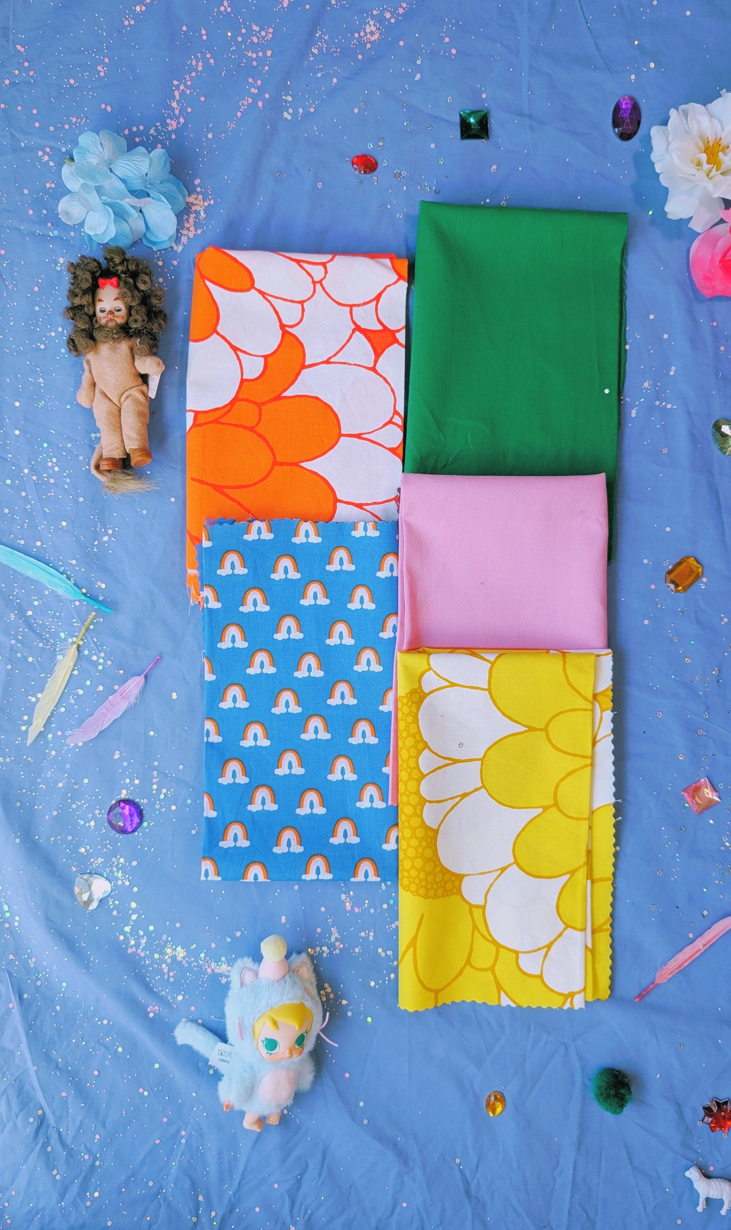 Five fat quarter bundle