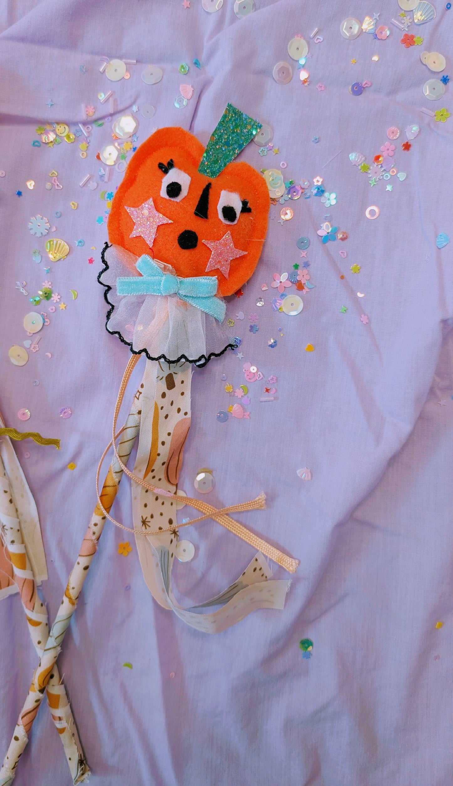 Pumpkin wand