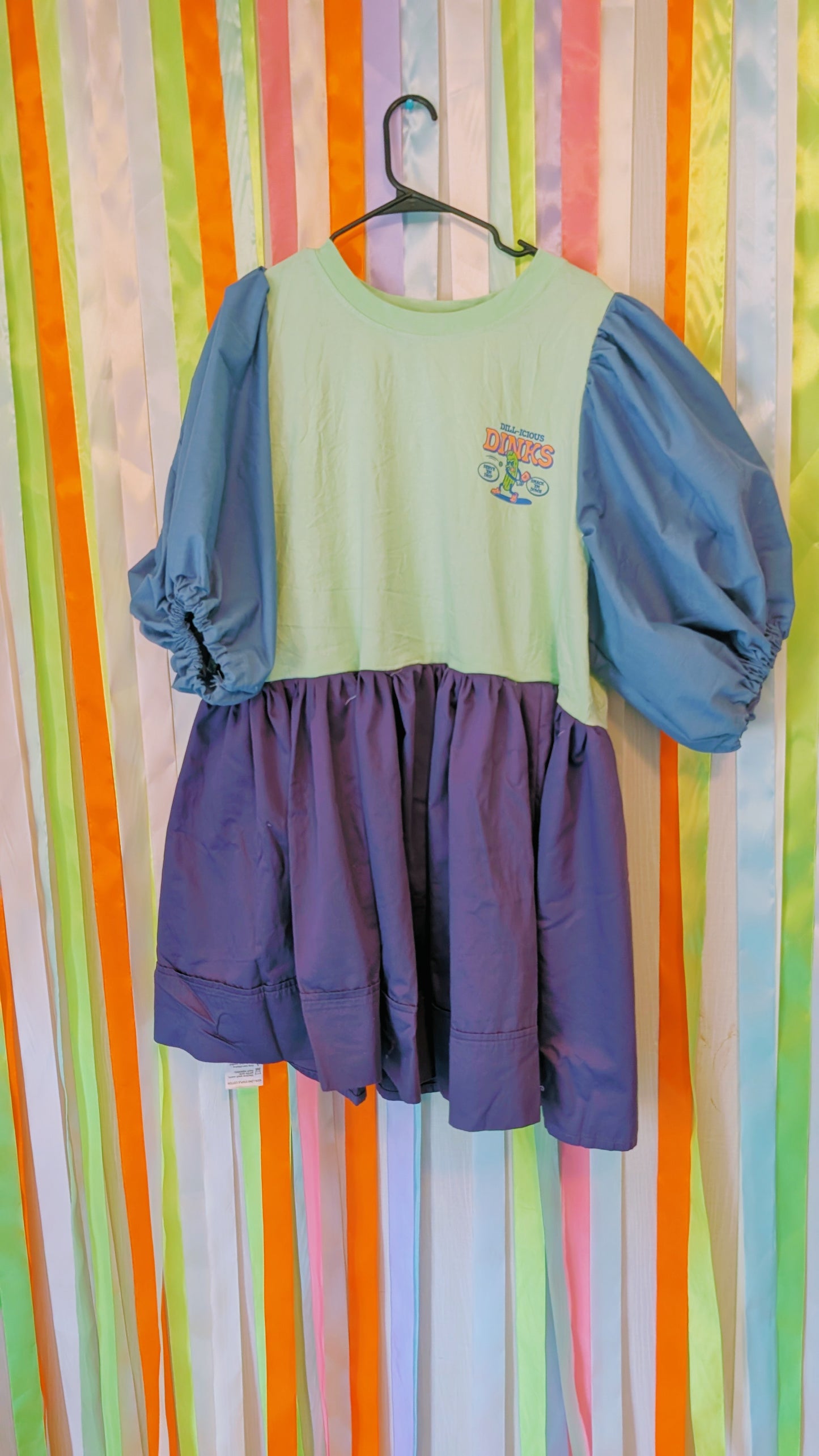 Pickleball OOAK shirt dress 2x