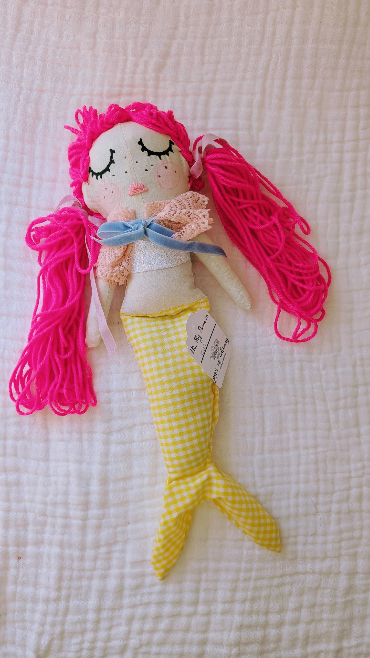 mermaid doll pink