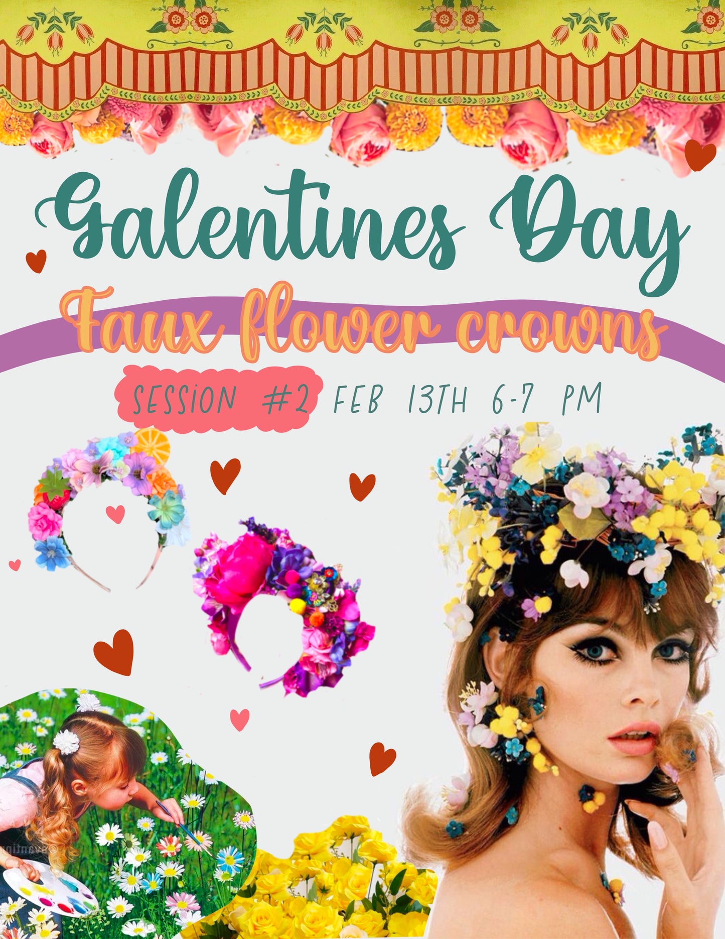 Session 2: galentines craft class