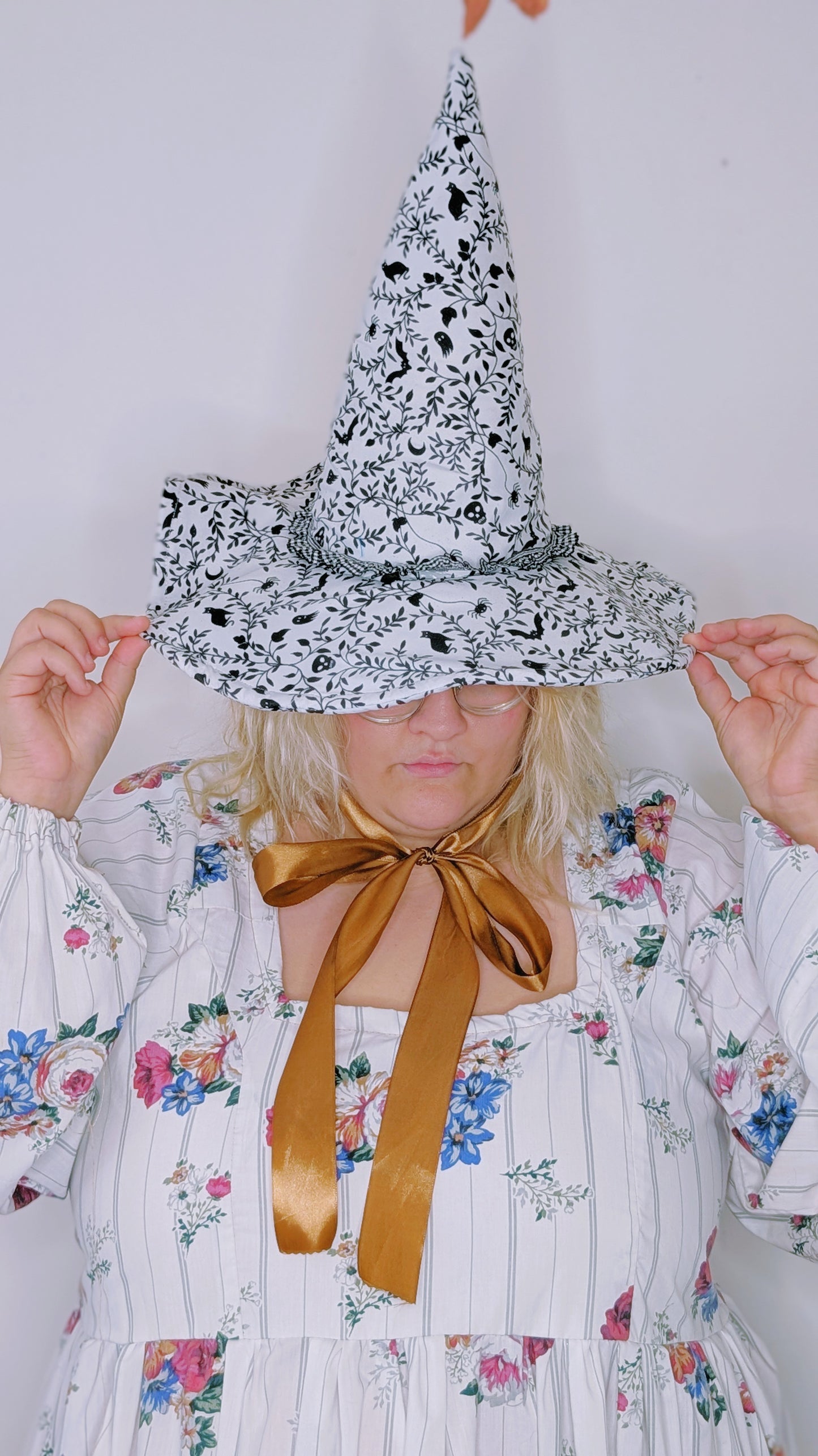 OOAK ADULT witch hat- Halloween