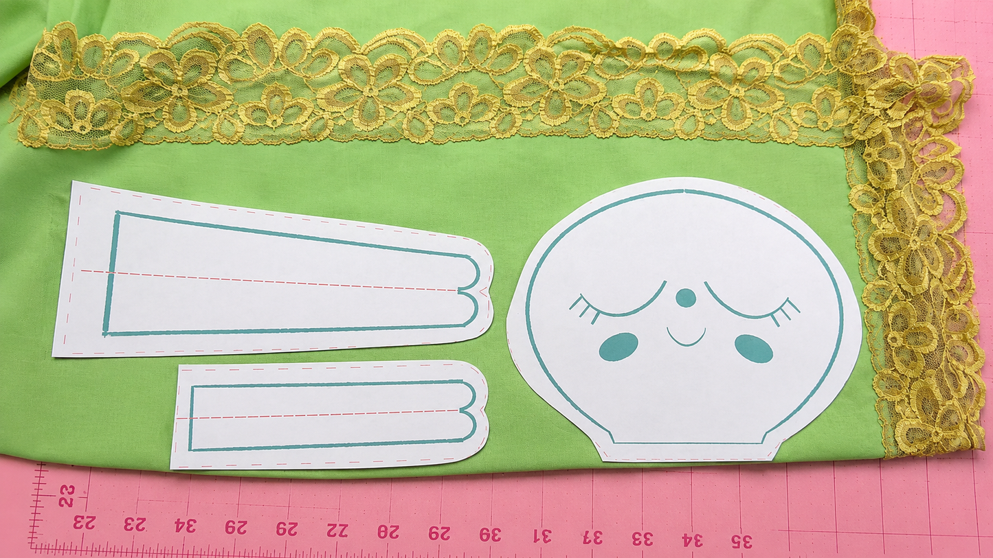 Goosey Girl doll pattern-instant download