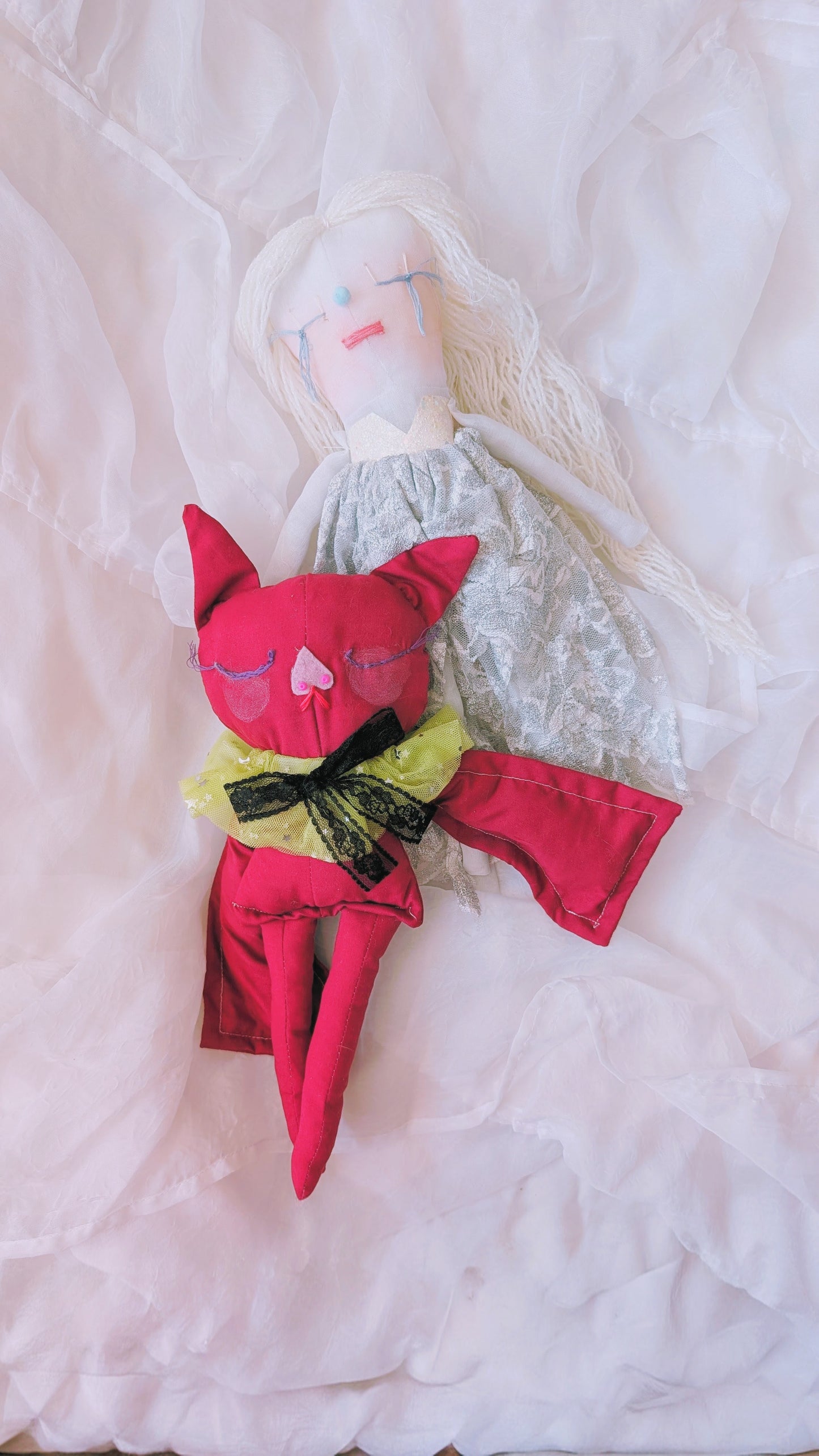 Batty OOAK Wink the bat doll