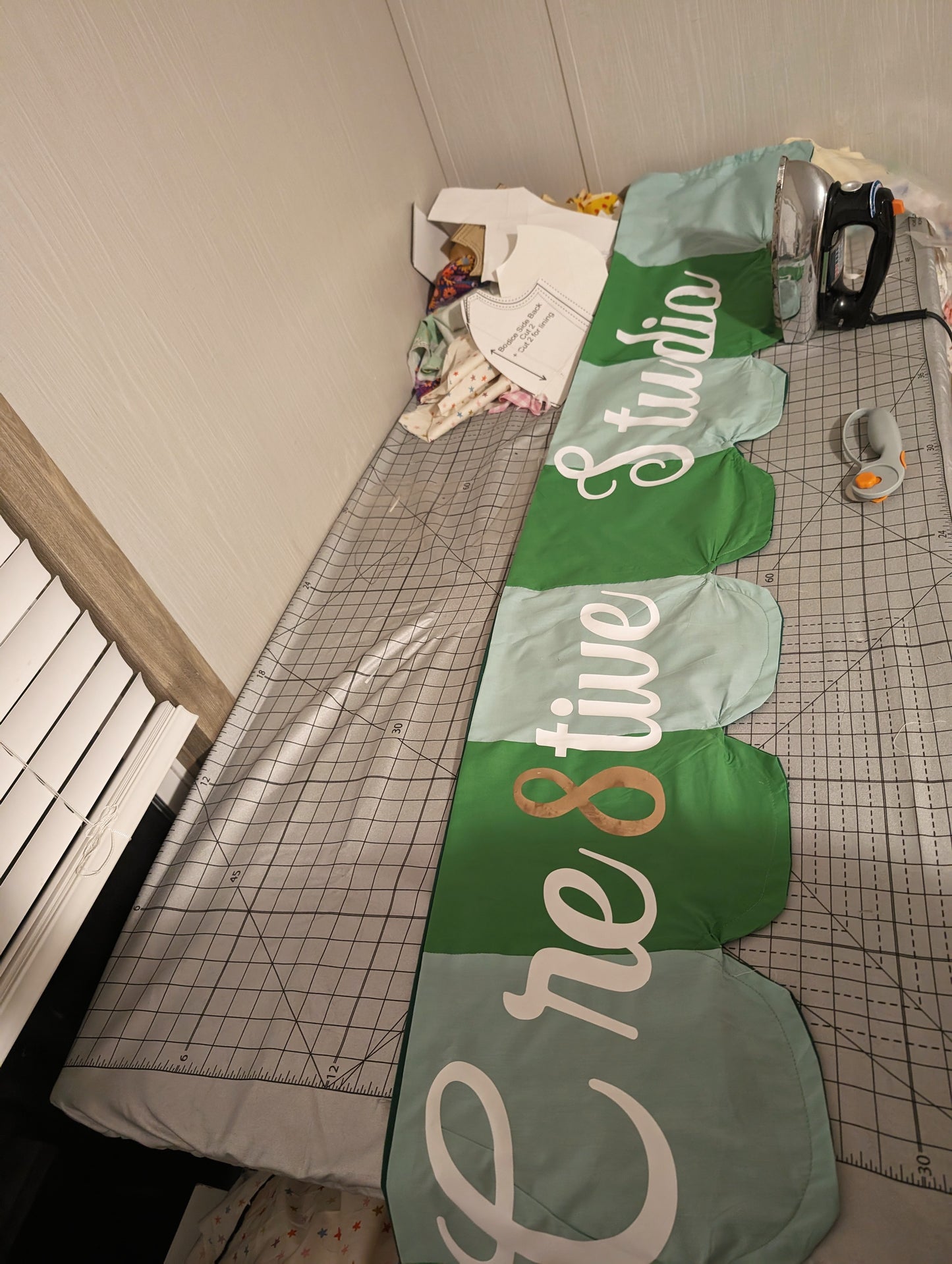 Custom banner sign- 10ft across