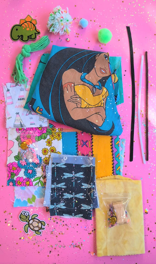 Upcycled character Crafty pack