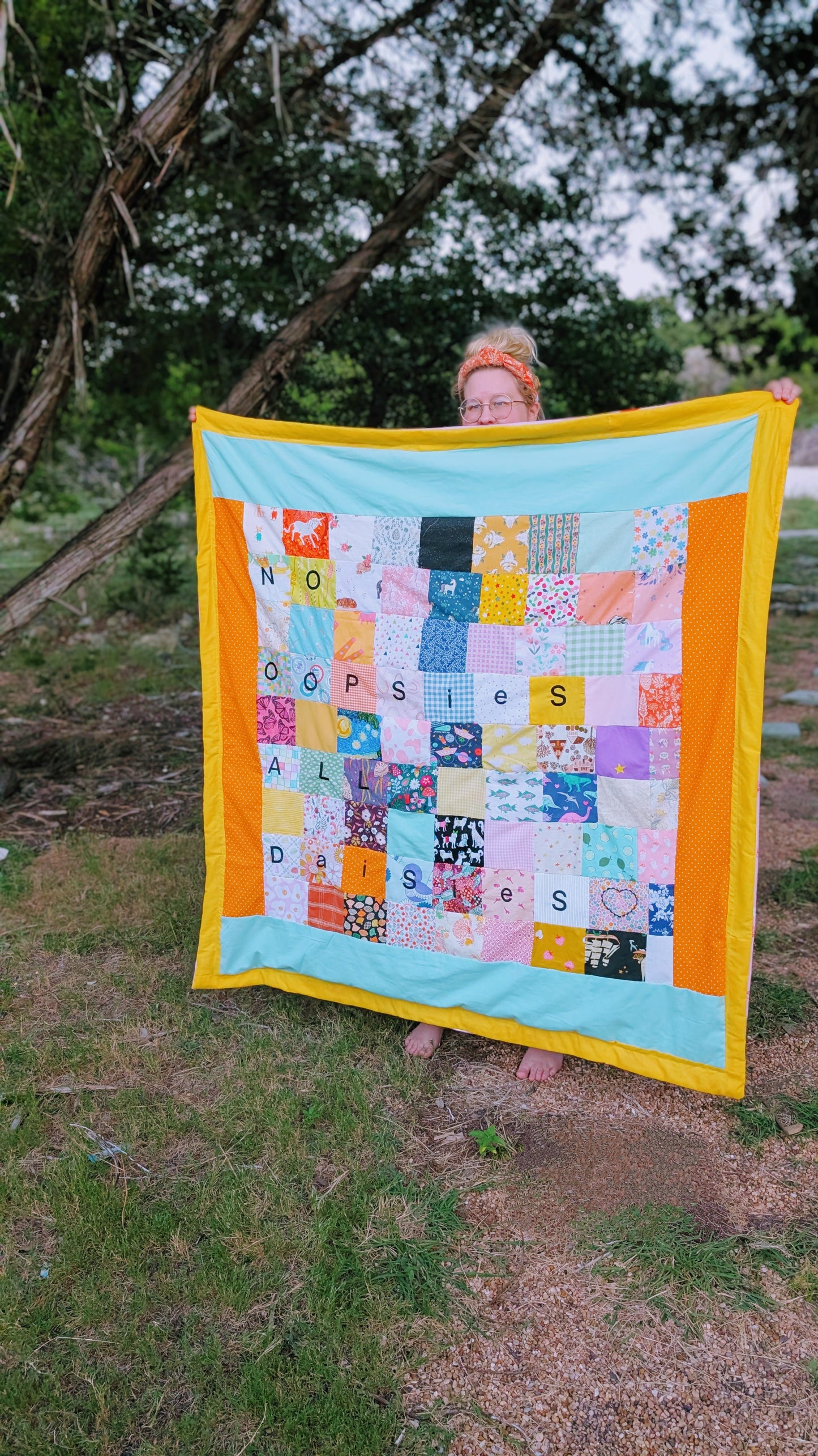 Custom conversation quilt