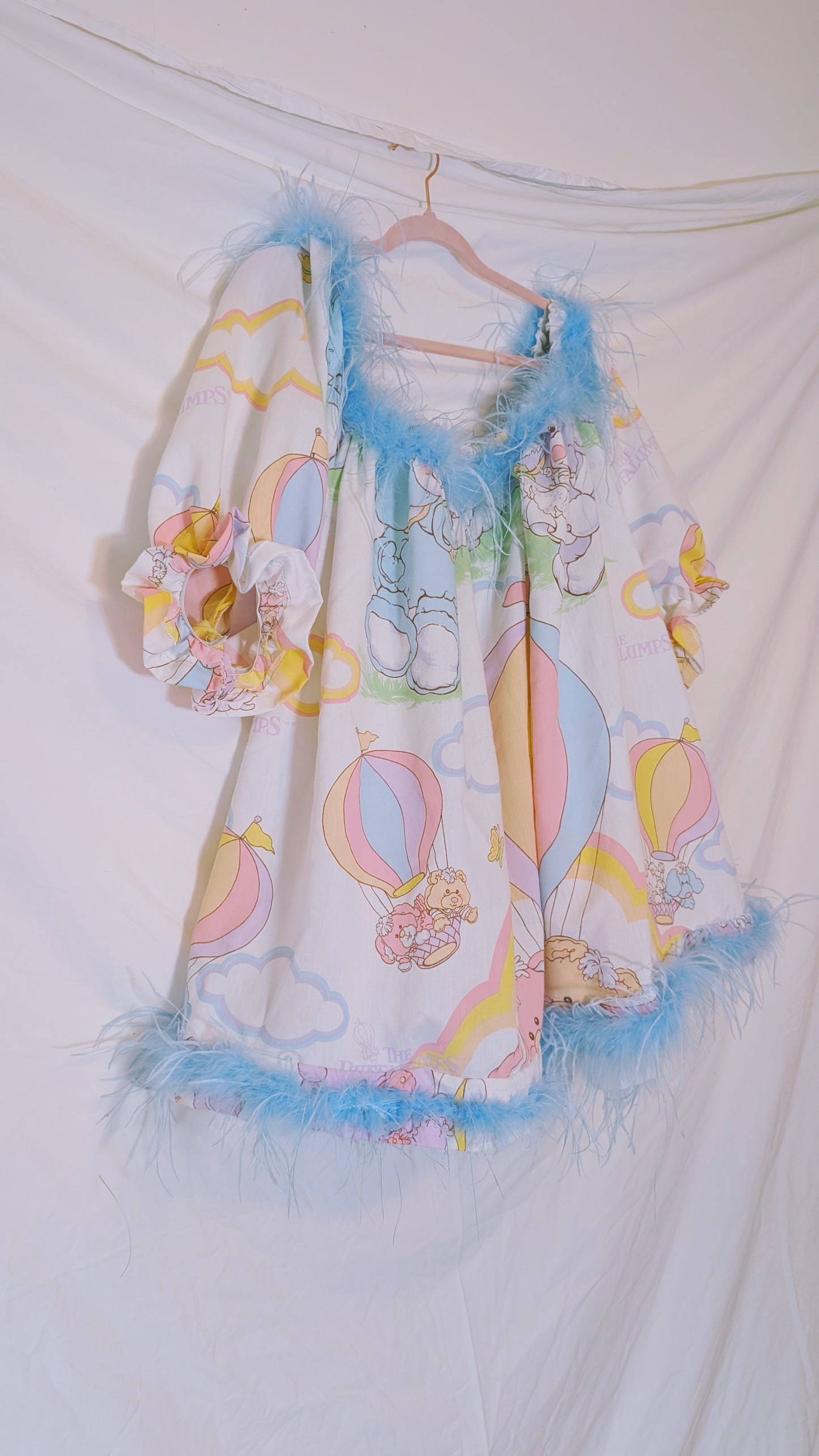 OOAK Handmade vintage textile dress size 1X