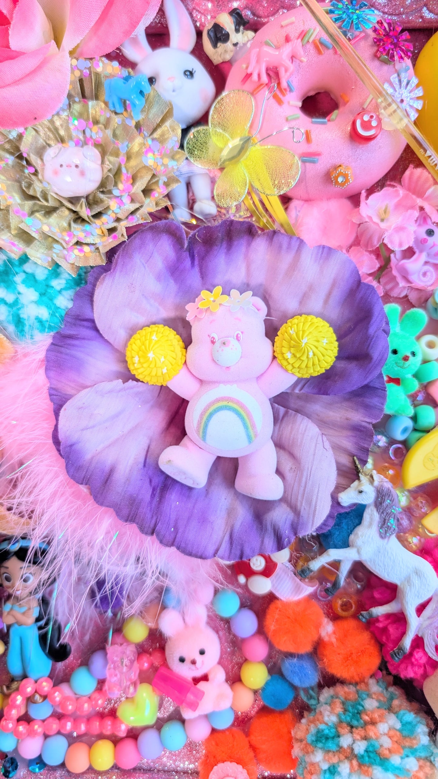 One of a kind dopamine art piece