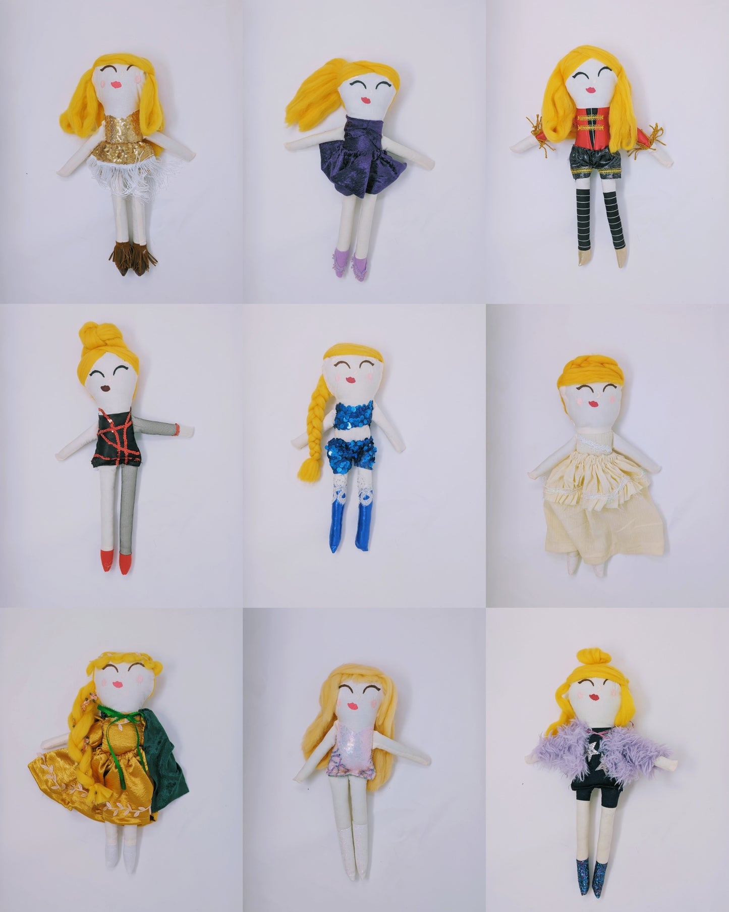 Taylor Swift eras doll colelction