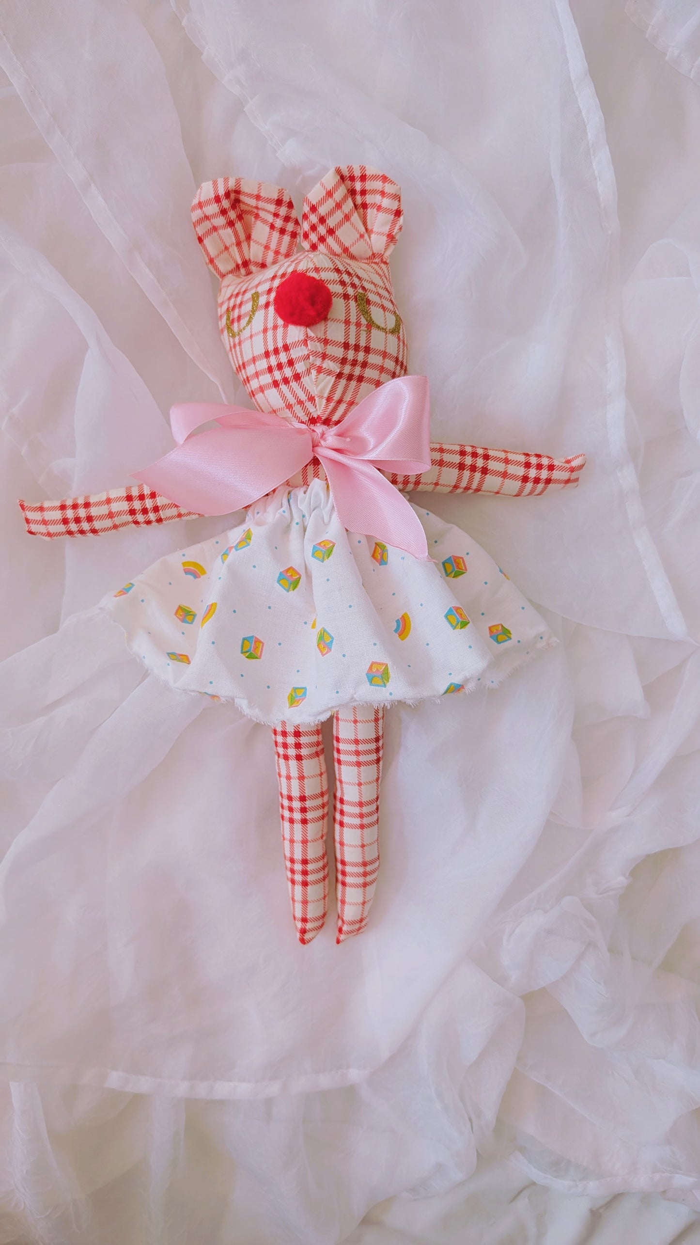 OOAK vintage upcycled Wifferton the doll