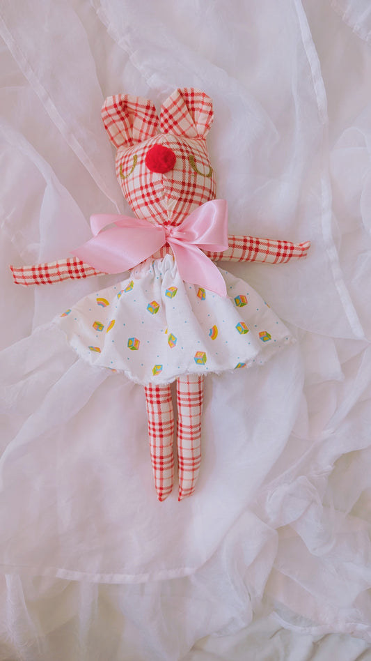 OOAK vintage upcycled Wifferton the doll