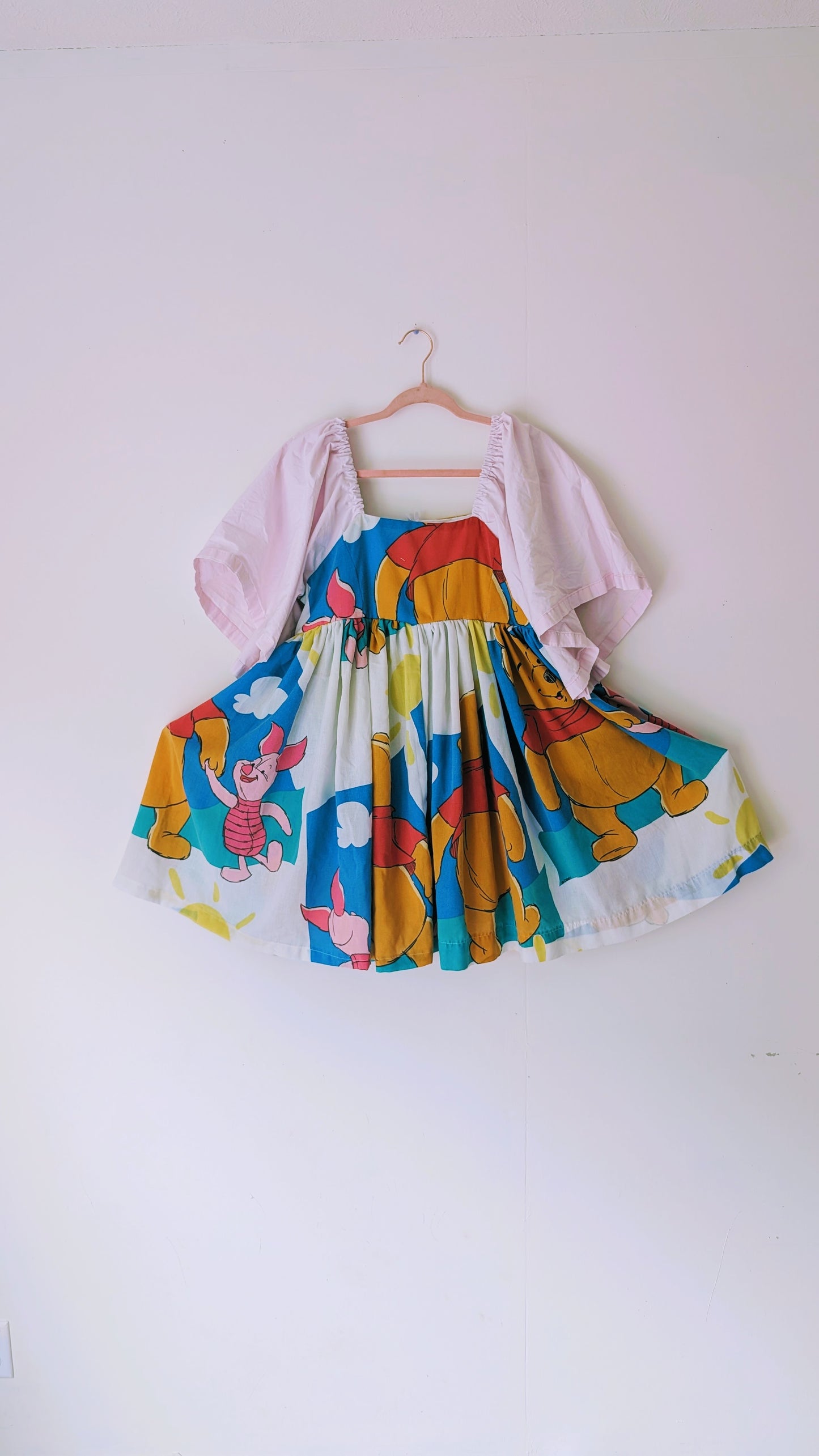 OOAK Handmade vintage textile dress size XS/ S