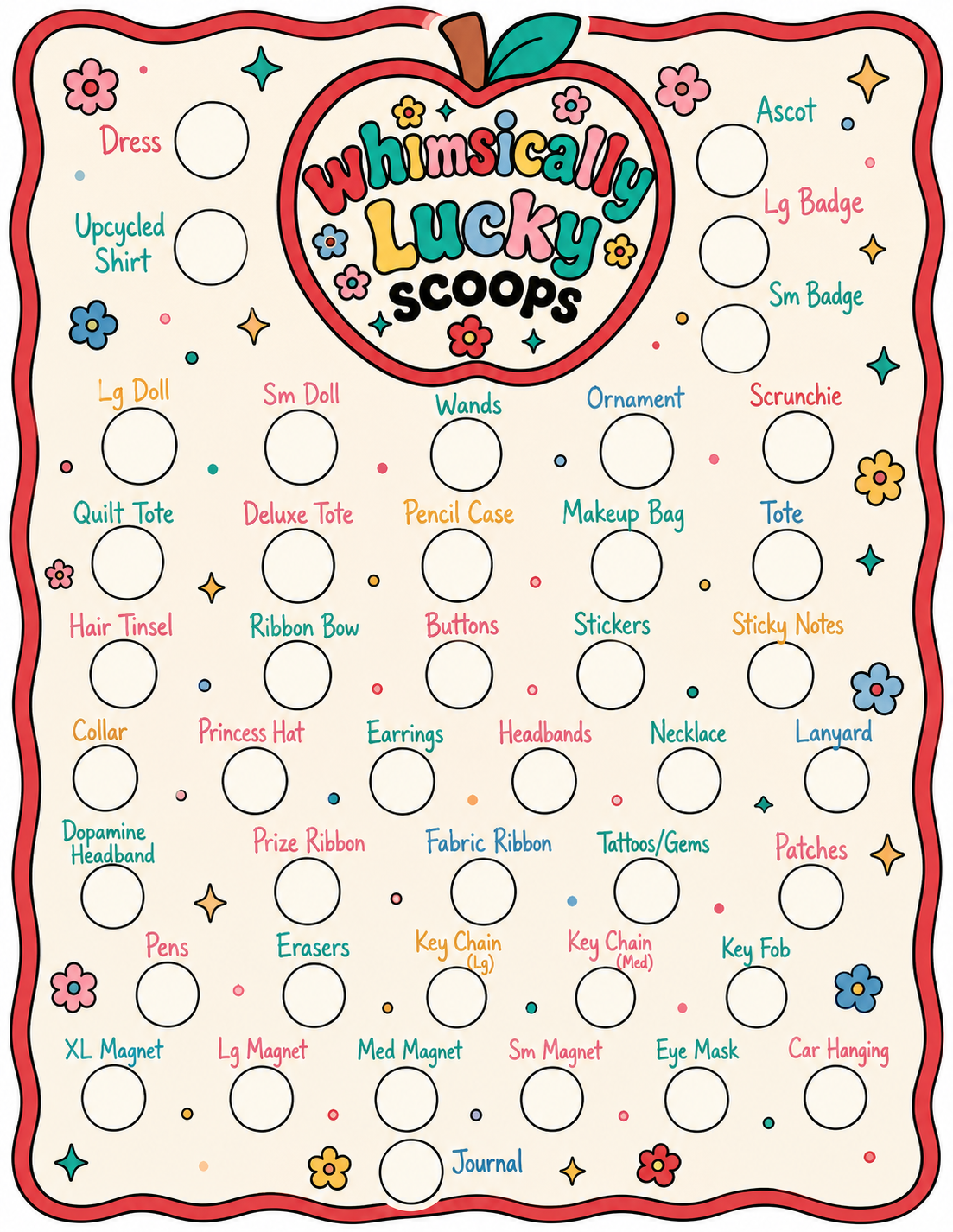 A scoop of whimsy, a sprinkle of surprise, and over $100 in handmade magic!