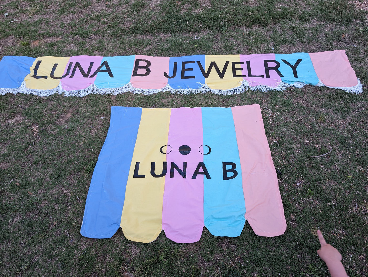 Custom banner sign- 10ft across