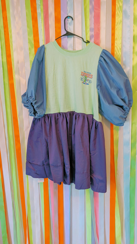 Pickleball OOAK shirt dress 2x