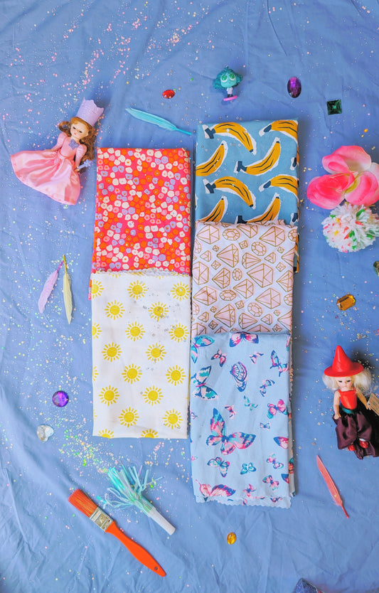 Five fat quarter bundle