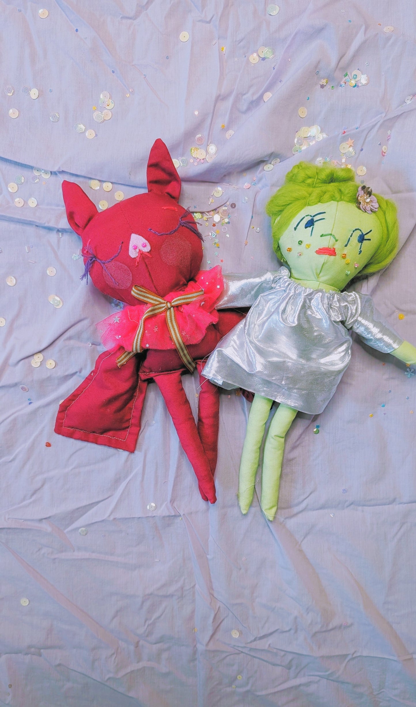 Extraterrestrial OOAK Annie the Alien doll