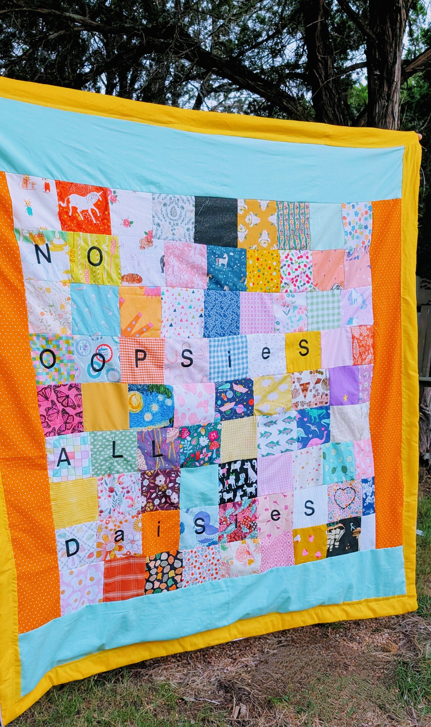 Custom conversation quilt