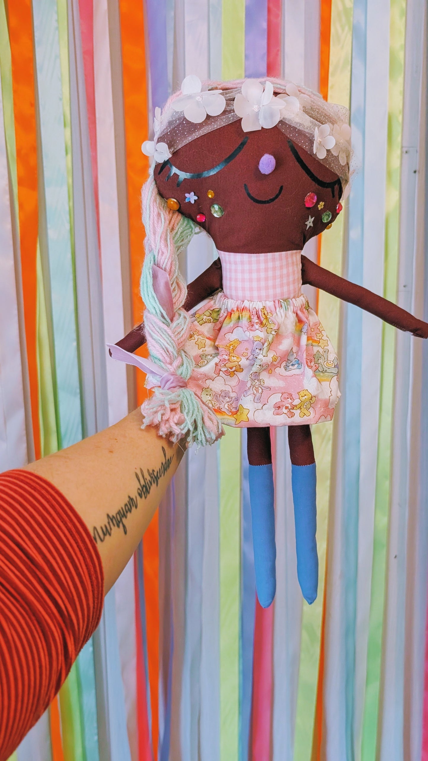 Goosey Girl doll pattern-instant download