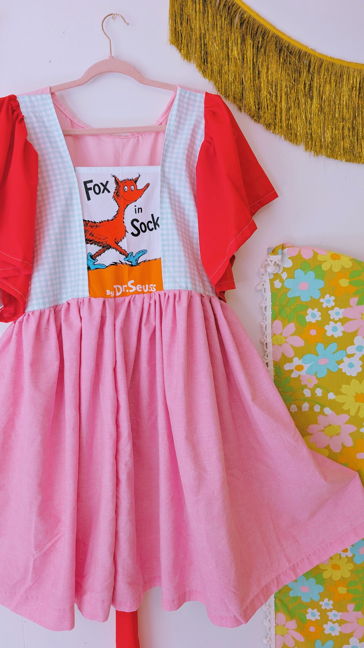 OOAK Handmade vintage textile dress size 2x