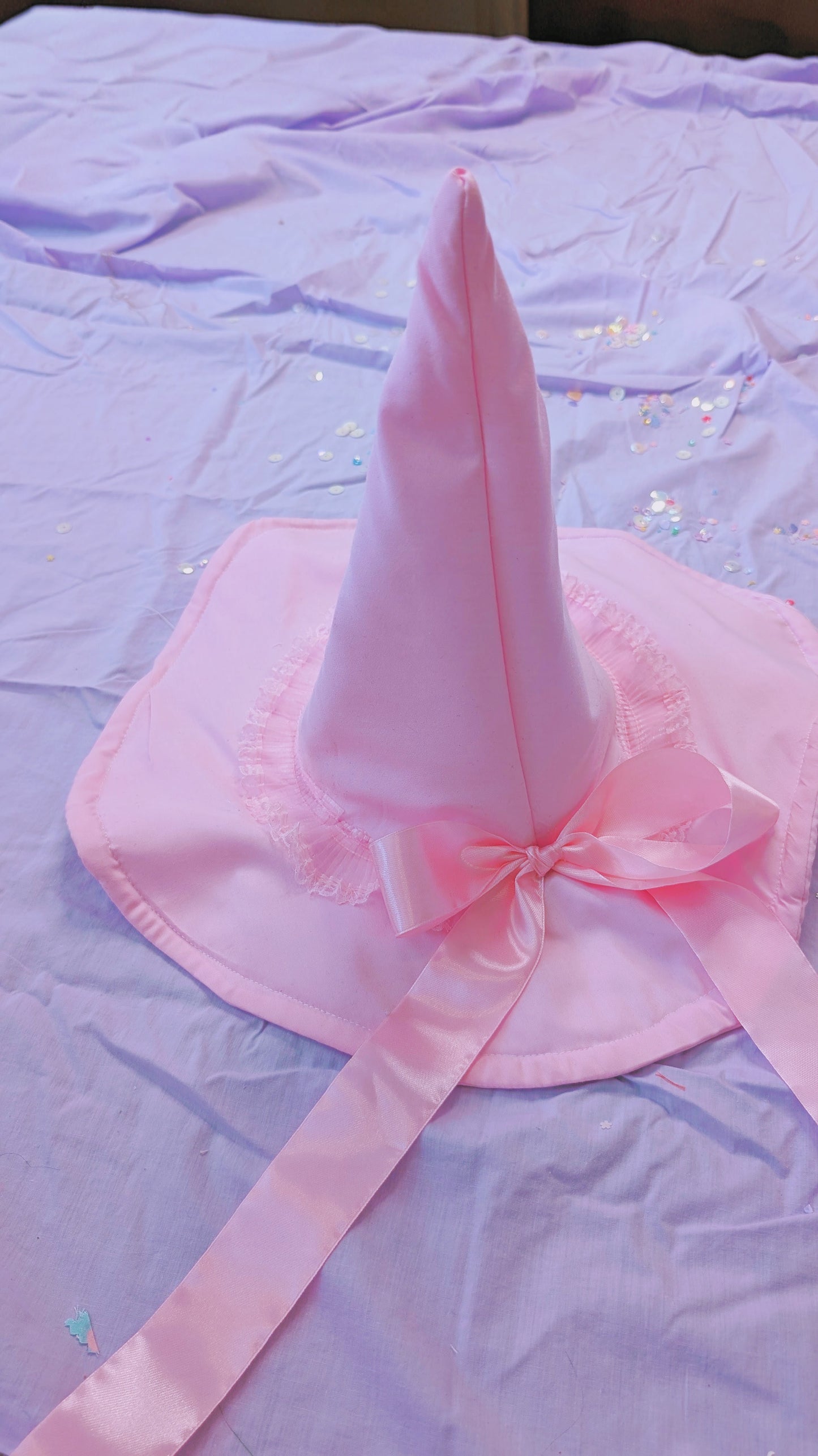 OOAK KIDS witch hat- Pink