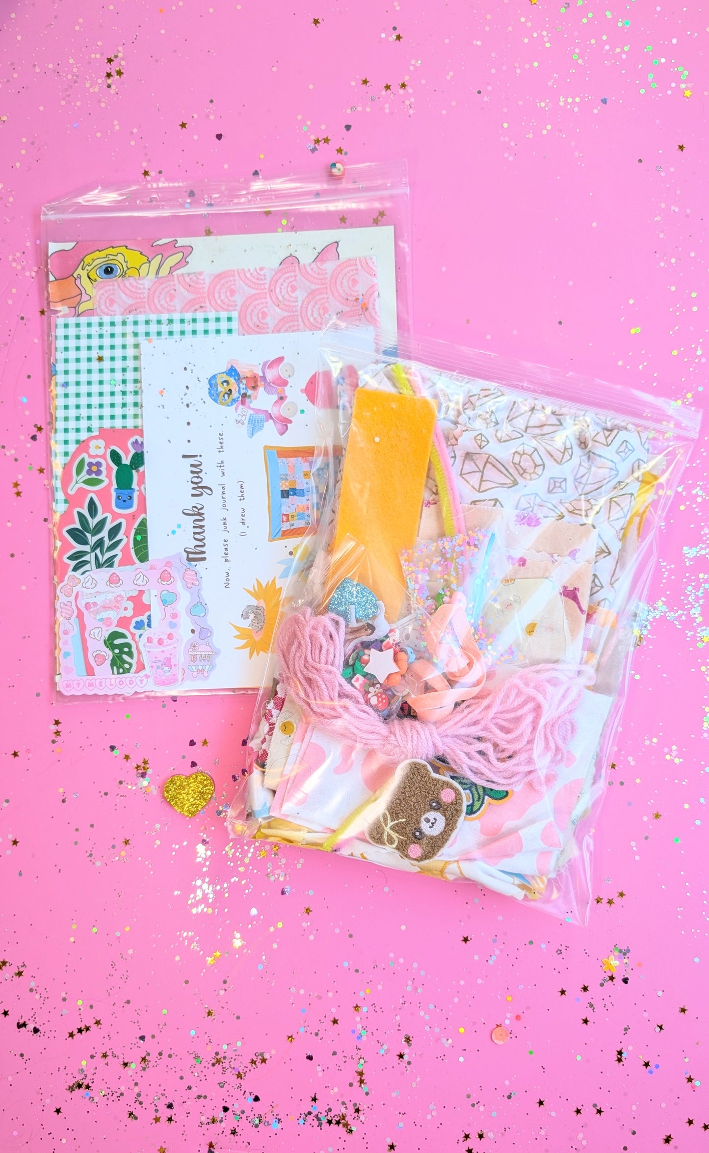 Upcycled character Crafty pack