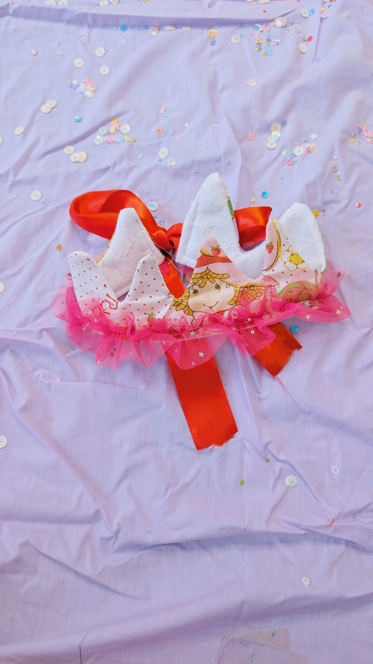 Strawberry shortcake crown