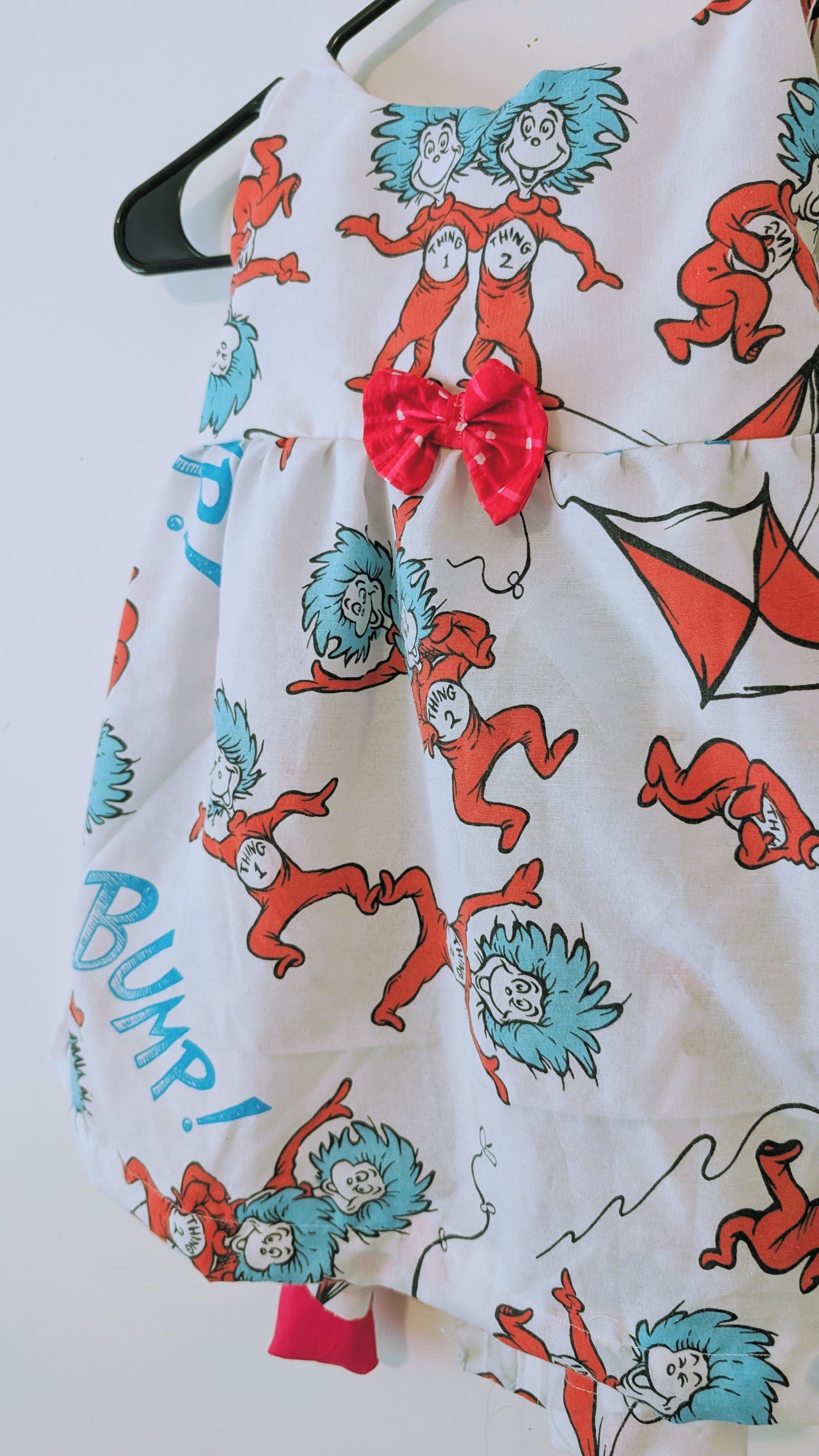 OOAK Handmade vintage textile kids dress size 3T